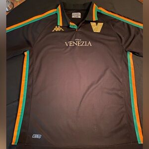 Kappa Black Shirt soccer Venezia